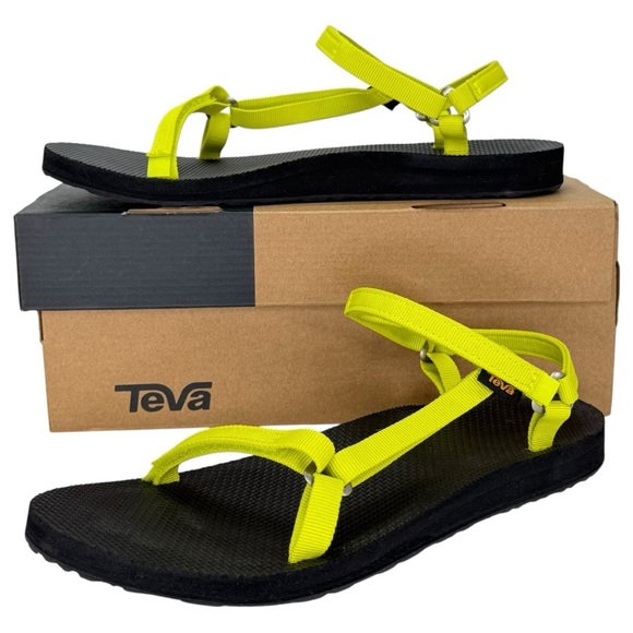 Teva Shoes - Teva Original Universal Slim Lime Green Womens Sandals Size 11M